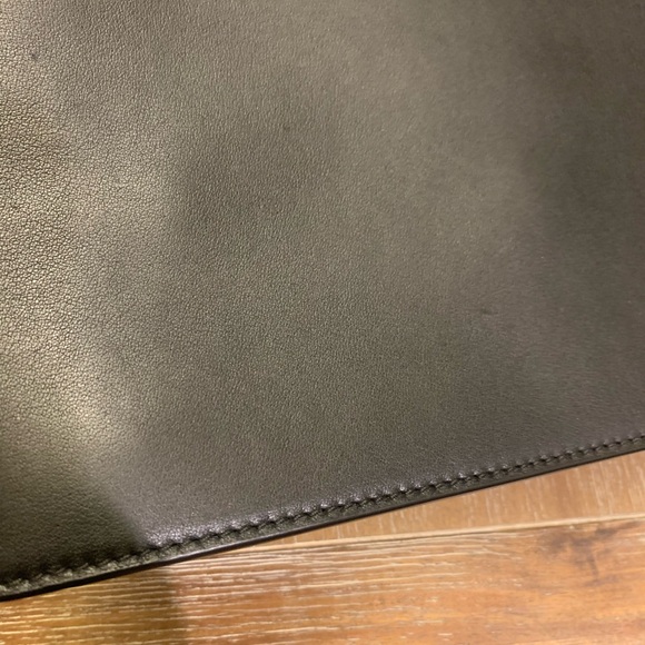 Tory Burch Georgia Turn - lock large black leather bag - Picture 16 of 16